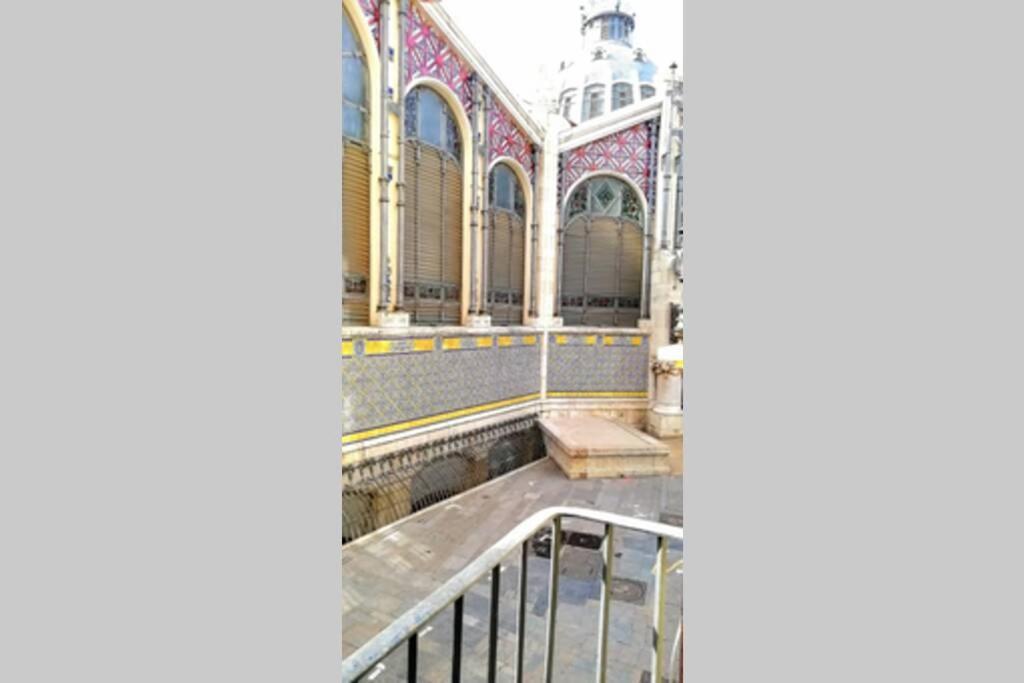 Precioso Apartamento Frente Del Mercado Central บาเลนเซีย ภายนอก รูปภาพ